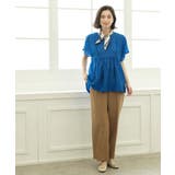 《丈が選べる SS LLサイズ》美脚ストレッチイージーワイドパンツ | OPAQUE.CLIP | 詳細画像6 