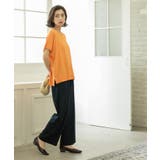 《丈が選べる SS LLサイズ》美脚ストレッチイージーワイドパンツ | OPAQUE.CLIP | 詳細画像15 