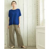 《丈が選べる SS LLサイズ》美脚ストレッチイージーワイドパンツ | OPAQUE.CLIP | 詳細画像23 