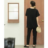 《5色展開 SS LLサイズ》スキッパー金ボタンブラウス | OPAQUE.CLIP | 詳細画像15