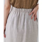 《美人百花掲載》ストレッチリネンライクタイトスカート【洗濯機洗い可】 | OPAQUE.CLIP | 詳細画像37 