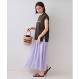 ロゴフレンチスリーブニット【洗濯機洗い可/UV/接触冷感/抗ピル】 | OPAQUE.CLIP | 詳細画像11 