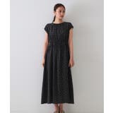 ドットプリントワンピース【洗濯機洗い可】 | OPAQUE.CLIP | 詳細画像9 