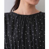 ドットプリントワンピース【洗濯機洗い可】 | OPAQUE.CLIP | 詳細画像12 