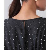 ドットプリントワンピース【洗濯機洗い可】 | OPAQUE.CLIP | 詳細画像13 