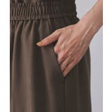 ラメストライプイージーワイドパンツ セットアップ可【洗濯機洗い可 防シワ | OPAQUE.CLIP | 詳細画像37 