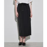 ラメストライプイージーナロースカート セットアップ可【洗濯機洗い可 防シワ | OPAQUE.CLIP | 詳細画像17