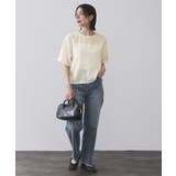 シアービジューブラウス【手洗い可】 | OPAQUE.CLIP | 詳細画像2 