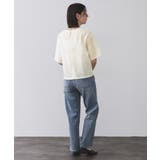 シアービジューブラウス【手洗い可】 | OPAQUE.CLIP | 詳細画像3 