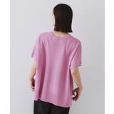 《5色展開/S-LLサイズ》リラクシーメッシュニット【洗濯機洗い可】 | OPAQUE.CLIP | 詳細画像60