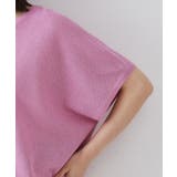 《5色展開/S-LLサイズ》リラクシーメッシュニット【洗濯機洗い可】 | OPAQUE.CLIP | 詳細画像62