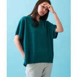 《5色展開/S-LLサイズ》リラクシーメッシュニット【洗濯機洗い可】 | OPAQUE.CLIP | 詳細画像31