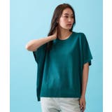 《5色展開/S-LLサイズ》リラクシーメッシュニット【洗濯機洗い可】 | OPAQUE.CLIP | 詳細画像32