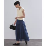 スパンコールラメVネックニット【洗える】 | OPAQUE.CLIP | 詳細画像3