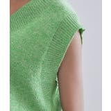 スパンコールラメVネックニット【洗える】 | OPAQUE.CLIP | 詳細画像17