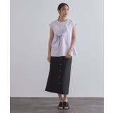 ポケットデザインナロースカート【洗濯機洗い可】 | OPAQUE.CLIP | 詳細画像2 