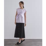 ポケットデザインナロースカート【洗濯機洗い可】 | OPAQUE.CLIP | 詳細画像3 