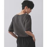 ガーターボリュームスリーブニット【UVケア/洗濯機洗い可】 | OPAQUE.CLIP | 詳細画像38 