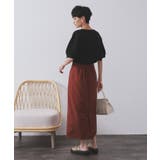 ガーターボリュームスリーブニット【UVケア/洗濯機洗い可】 | OPAQUE.CLIP | 詳細画像45 