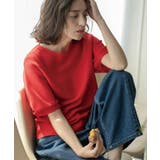 ガーターボリュームスリーブニット【UVケア/洗濯機洗い可】 | OPAQUE.CLIP | 詳細画像20 