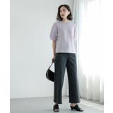 ガーターボリュームスリーブニット【UVケア/洗濯機洗い可】 | OPAQUE.CLIP | 詳細画像27 