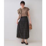 シャーリングフレアスカート/リバーシブル着用可【洗濯機洗い可】 | OPAQUE.CLIP | 詳細画像5 