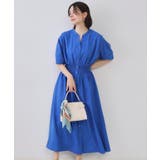 リネンライクスキッパーフィット＆フレアワンピース【洗濯機洗い可】 | OPAQUE.CLIP | 詳細画像6 