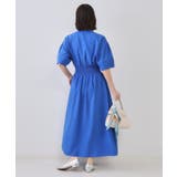 リネンライクスキッパーフィット＆フレアワンピース【洗濯機洗い可】 | OPAQUE.CLIP | 詳細画像7 