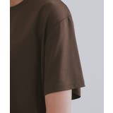 メタリック刺繍ロゴTシャツ【接触冷感/洗濯機洗い可】 | OPAQUE.CLIP | 詳細画像17 