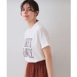ロゴプリントTシャツ【洗濯機洗い可】 | OPAQUE.CLIP | 詳細画像1
