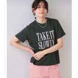 ロゴプリントTシャツ【洗濯機洗い可】 | OPAQUE.CLIP | 詳細画像5