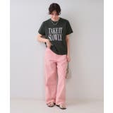 ロゴプリントTシャツ【洗濯機洗い可】 | OPAQUE.CLIP | 詳細画像6