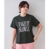 ロゴプリントTシャツ【洗濯機洗い可】 | OPAQUE.CLIP | 詳細画像13