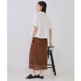 ピンタックフレアシャツ【洗濯機洗い可】 | OPAQUE.CLIP | 詳細画像3