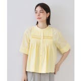 ピンタックフレアシャツ【洗濯機洗い可】 | OPAQUE.CLIP | 詳細画像13