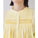 ピンタックフレアシャツ【洗濯機洗い可】 | OPAQUE.CLIP | 詳細画像16