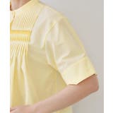 ピンタックフレアシャツ【洗濯機洗い可】 | OPAQUE.CLIP | 詳細画像18