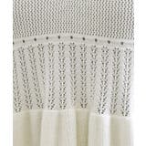 カギ針風ニットキャミビスチェ【洗濯機洗い可】 | OPAQUE.CLIP | 詳細画像12 