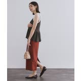 カギ針風ニットキャミビスチェ【洗濯機洗い可】 | OPAQUE.CLIP | 詳細画像3 