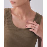 ベーシックテレコタンクトップ【洗濯機洗い可】 | OPAQUE.CLIP | 詳細画像16 