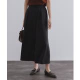 サッシュリボン付きラップデザインパンツ【洗濯機洗い可】 | OPAQUE.CLIP | 詳細画像2 