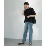 レースフレアブラウス【洗濯機洗い可】 | OPAQUE.CLIP | 詳細画像14