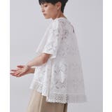 レースフレアブラウス【洗濯機洗い可】 | OPAQUE.CLIP | 詳細画像38