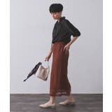 シアーフリルネックブラウス【洗濯機洗い可】 | OPAQUE.CLIP | 詳細画像45