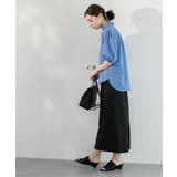 シアーフリルネックブラウス【洗濯機洗い可】 | OPAQUE.CLIP | 詳細画像25