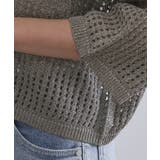 2WAY ラメメッシュニット【洗濯機洗い可/抗ピル】 | OPAQUE.CLIP | 詳細画像25 