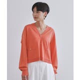 リラクシーVネックニットカーディガン【UVケア 接触冷感 洗濯機洗い可 | OPAQUE.CLIP | 詳細画像13 