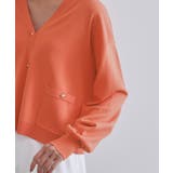 リラクシーVネックニットカーディガン【UVケア 接触冷感 洗濯機洗い可 | OPAQUE.CLIP | 詳細画像17 