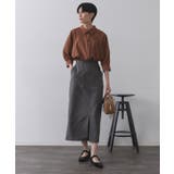 切替フォルムシャツ【洗濯機洗い可】 | OPAQUE.CLIP | 詳細画像2