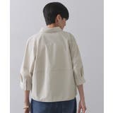 切替フォルムシャツ【洗濯機洗い可】 | OPAQUE.CLIP | 詳細画像7